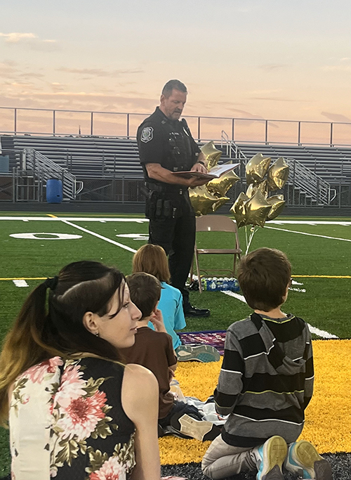 Police Literacy Under The Lights