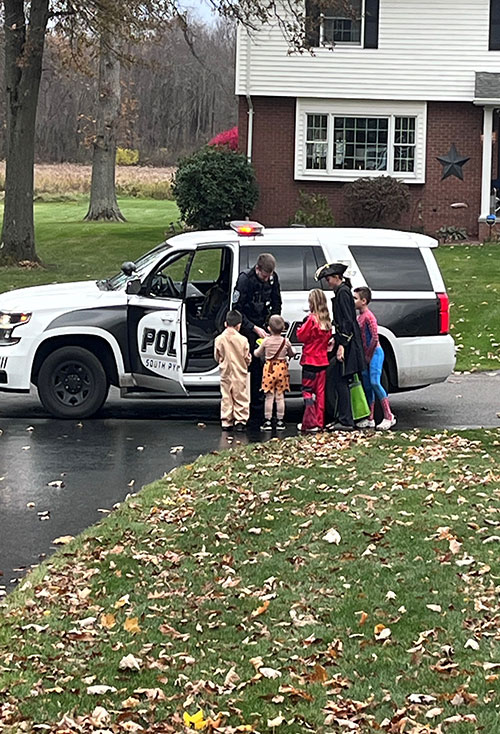 Police Trick Or Treat